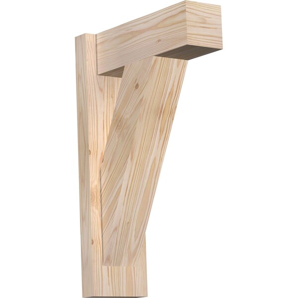 Ekena Millwork Traditional Block Smooth Outlooker, Douglas Fir, 5 1/2"W x 14"D x 22"H OUT06X14X22TRA05SDF - main